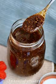 Chilli and Beans Puree in Oil