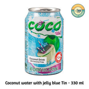 Coconut water with jelly – blue - Tin - 330 ml