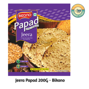 Papad Jeera 200G - Bikano