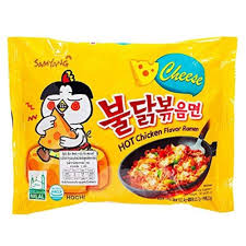 Samyang King Bowl Noodles Hot Spicy with Cheese 140g