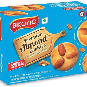 Premium Cookies Almond 200 g - Bikano