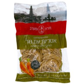 EAST & WEST - אטריות עם גזר 454 גרם (כשר)