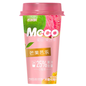 MECO משקה תה בטעם מנגו וגויאבה 400 מ"ל