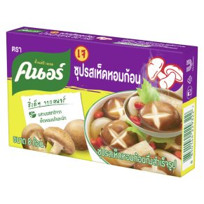 KNORRR - קוביות מרק יבש בטעם פטריות 80 גרם