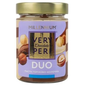 MILLENNIUM - Milk and hazelnut spread with chocolate 360 ​​grams (kosher)