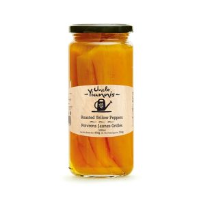Roasted yellow peppers 450 grams (kosher)