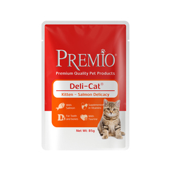 Premio Deli-Cat Kitten Salmon 85 g