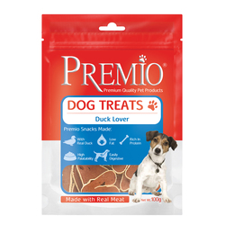 Premio dog snack duck hearts 100 gr