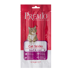 Premio Cat Sticks Snack Beef & Liver 15g