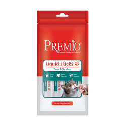 Premio Liquid Sticks Tuna & Scallop 56g