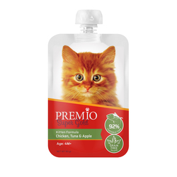 Premio chicken & tuna puree for kittens 90 g