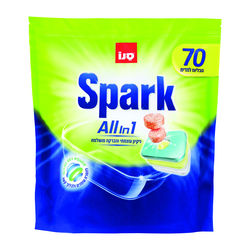 Sano Spark Dishwasher Tablets 70Pcs
