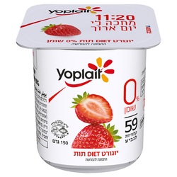 Tnuva Yoplait Strawberry Diet 150 g