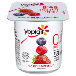 Tnuva Yoplait Strawberry Diet 0% 150 g