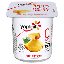 Tnuva yoplait Pinapple Diet 150 g
