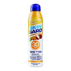 Skingard transparent protection spray SPF30 in pineapple-lychee 200ml