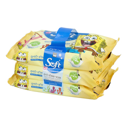 Sano Soft  Wet Wipes  3*48 pcs