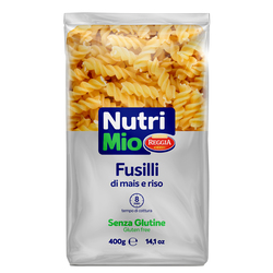 Nutri Mio Fusilli Gluten Free Pasta 400 gr