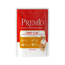 Premio Whole beef pouch 85g