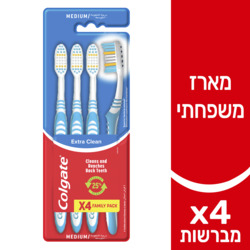 Colgate Extra Clean  4pcs