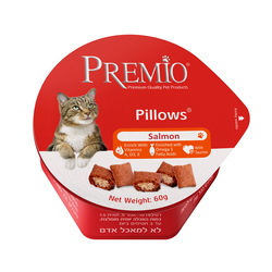 Premio Pillow Snack For Cat Salmon 60g