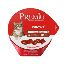 Premio Pillow Snack For Cat Skin & Coat 60g