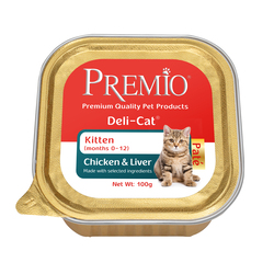 Premio Deli-Cat Feta Chicken and Liver 100 g