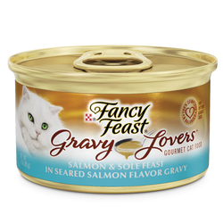 Gravy Lovers Salmon & Sole Feast Gourmet Cat Food