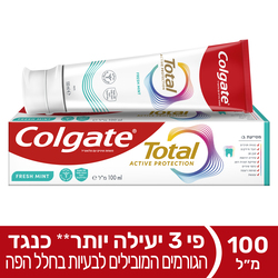 Colgate Total Protection Active Toothpaste Refreshing Mint 100ml