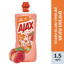 Ajax general and floor cleaning liquid Peach Flower Celebration 1.5L