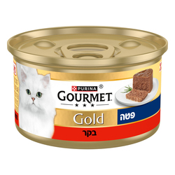 Gourmet Gold cat delicacy beef feta 85g