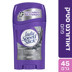 Lady Speed ​​Stick Charcoal deodorant stick 45g