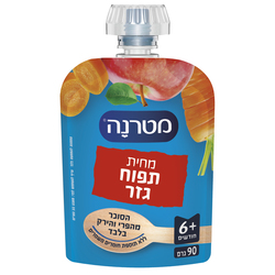 Materna Mashed Apple Carrot Squeez90gr