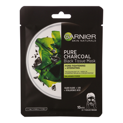 Garnier mask tissue charcoal algae