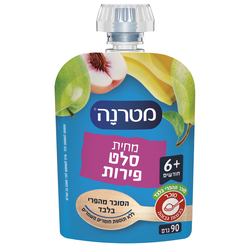 Materna Puree Fruit Salad Squeeze 90gr