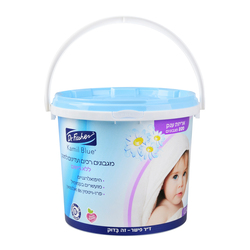 Bucket of Camille Blue unscented wipes 320pcs