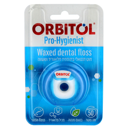 ortabil Floss with fluoride and mint wax 50m