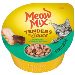 Cat Food with Real Chicken & Liver in Gravy