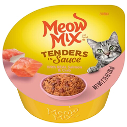 Tender Favorites Real Salmon & Crab Meat In Sauce