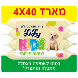 נייר טואלט לילי לח ק