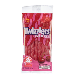 Twizzlers® Pull 'N' Peel® Cherry Candy 6.1 Oz. Bag
