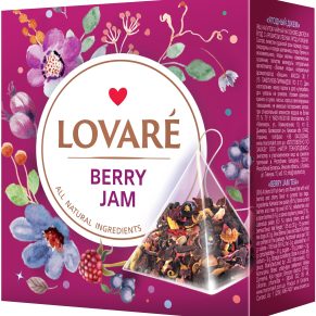LOVARE - תערובת תה פירות ותה פרחים עם ניחוח פירות יער ודובדבן 30 גרם