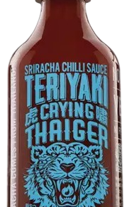 CRYING THAIGER - רוטב צ'ילי סריראצ'ה בטעם טריאקי 440 מ"ל (טבעוני)