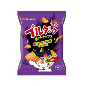 SAMYANG - חטיף תפו"א סמיאנג בטעם צ'ילי ליים בולדאק 55 גרם (תוקף : 15.09.2026)