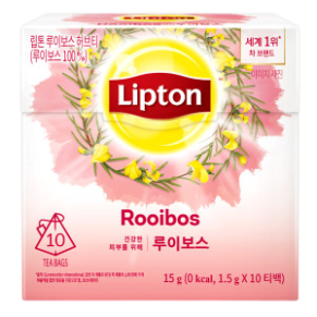 LIPTON  - חליטת תה רויבוש 15 גרם (1.5 גרם * 10 שקיקים)