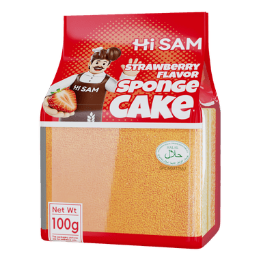 Hi SAM מאפה בטעם תות שדה 100 גרם - Image 2