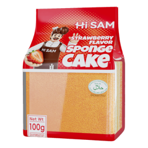 Hi SAM מאפה בטעם תות שדה 100 גרם