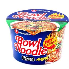 BOWL NOODLE - נודלס להכנה מהירה בטעם חריף 100 ג'