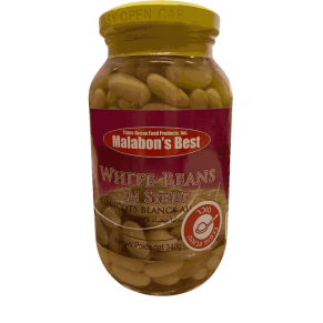 Malabon's Best - שימורי שעועית לבנה בסירופ מרוכז 340 גרם