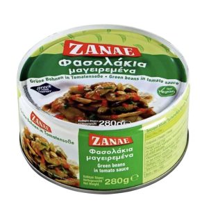 "ZANAE" Green Beans in Tomato Sauce 280 grams Gluten Free